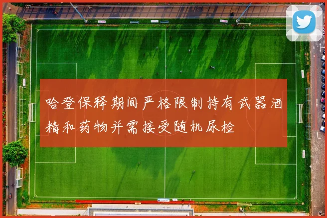 哈登保释期间严格限制持有武器酒精和药物并需接受随机尿检